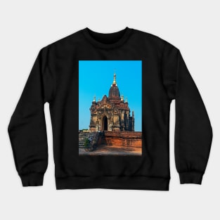 Bagan Pagoda. Crewneck Sweatshirt